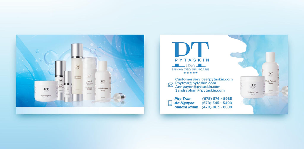 Actual Customers w Customized Business Cards | Premium 3.5" × 2" Business Cards | Personalized Design & Printing