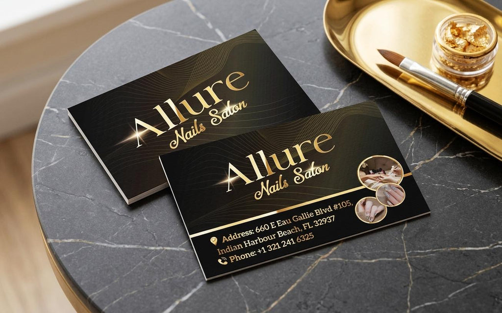 Actual Customers w Customized Business Cards | Premium 3.5" × 2" Business Cards | Personalized Design & Printing