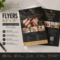 Custom Flyers 8.5" × 11" | Full Color 2-Sided | Gloss Finish