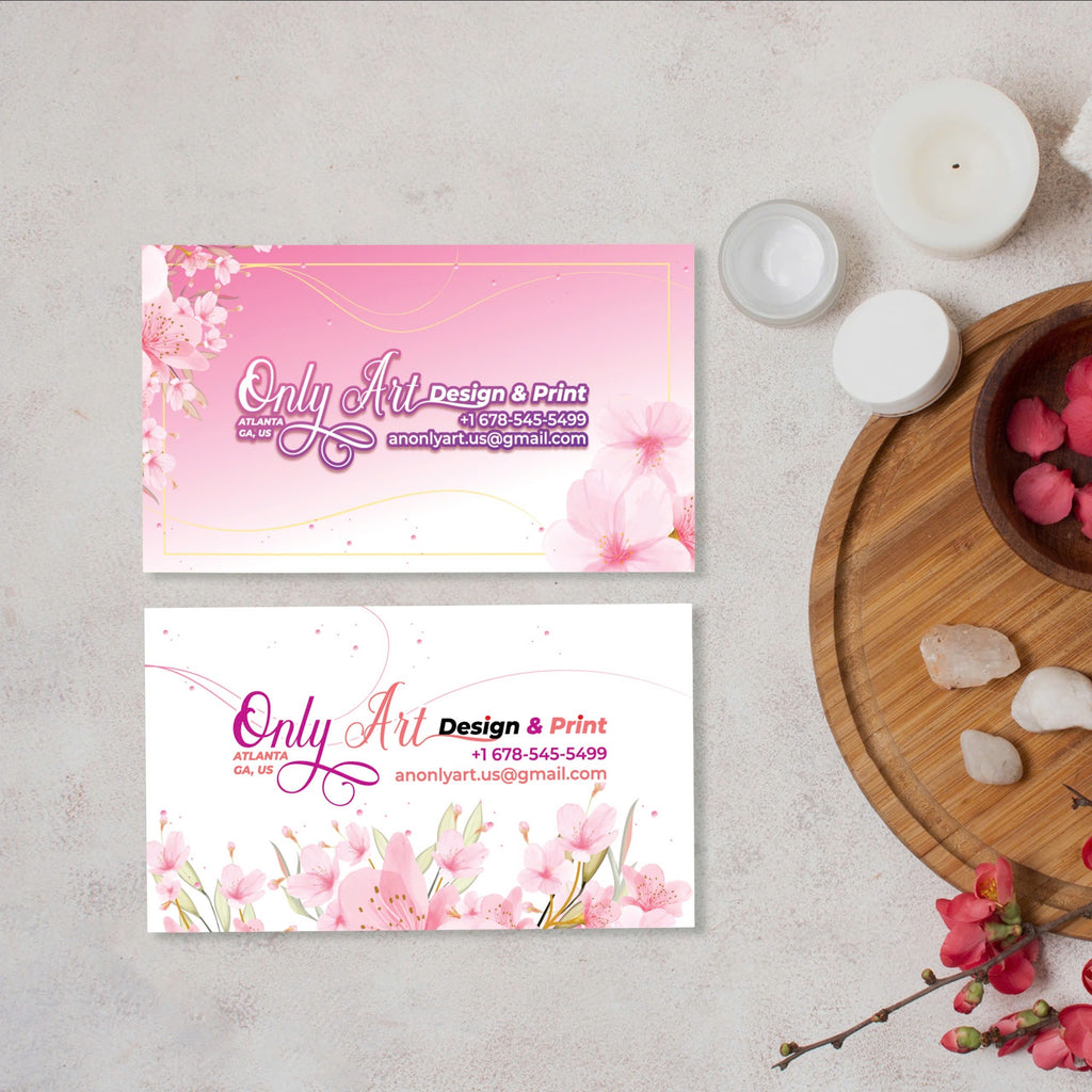 Actual Customers w Customized Business Cards | Premium 3.5" × 2" Business Cards | Personalized Design & Printing