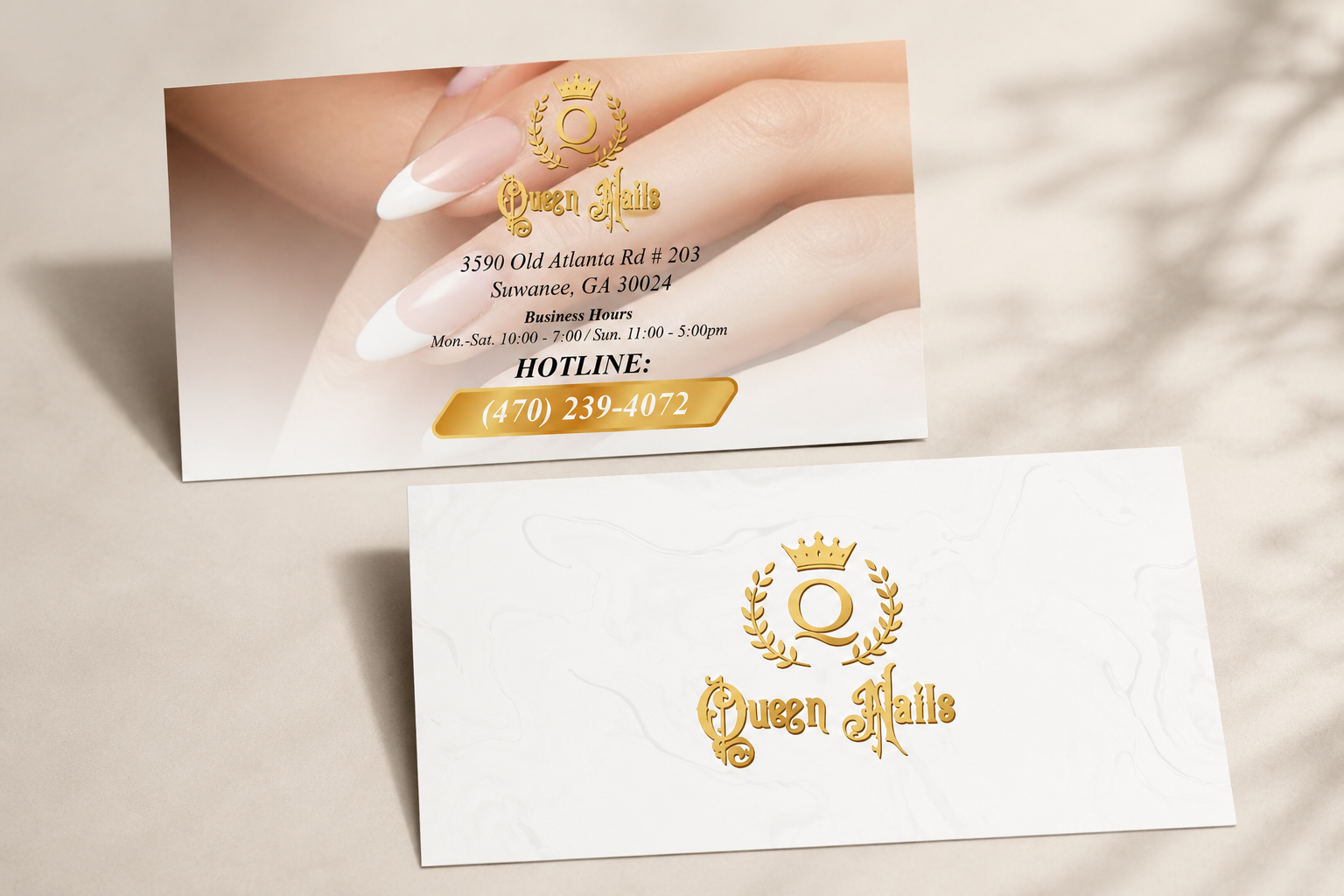 Actual Customers w Customized Business Cards | Premium 3.5" × 2" Business Cards | Personalized Design & Printing