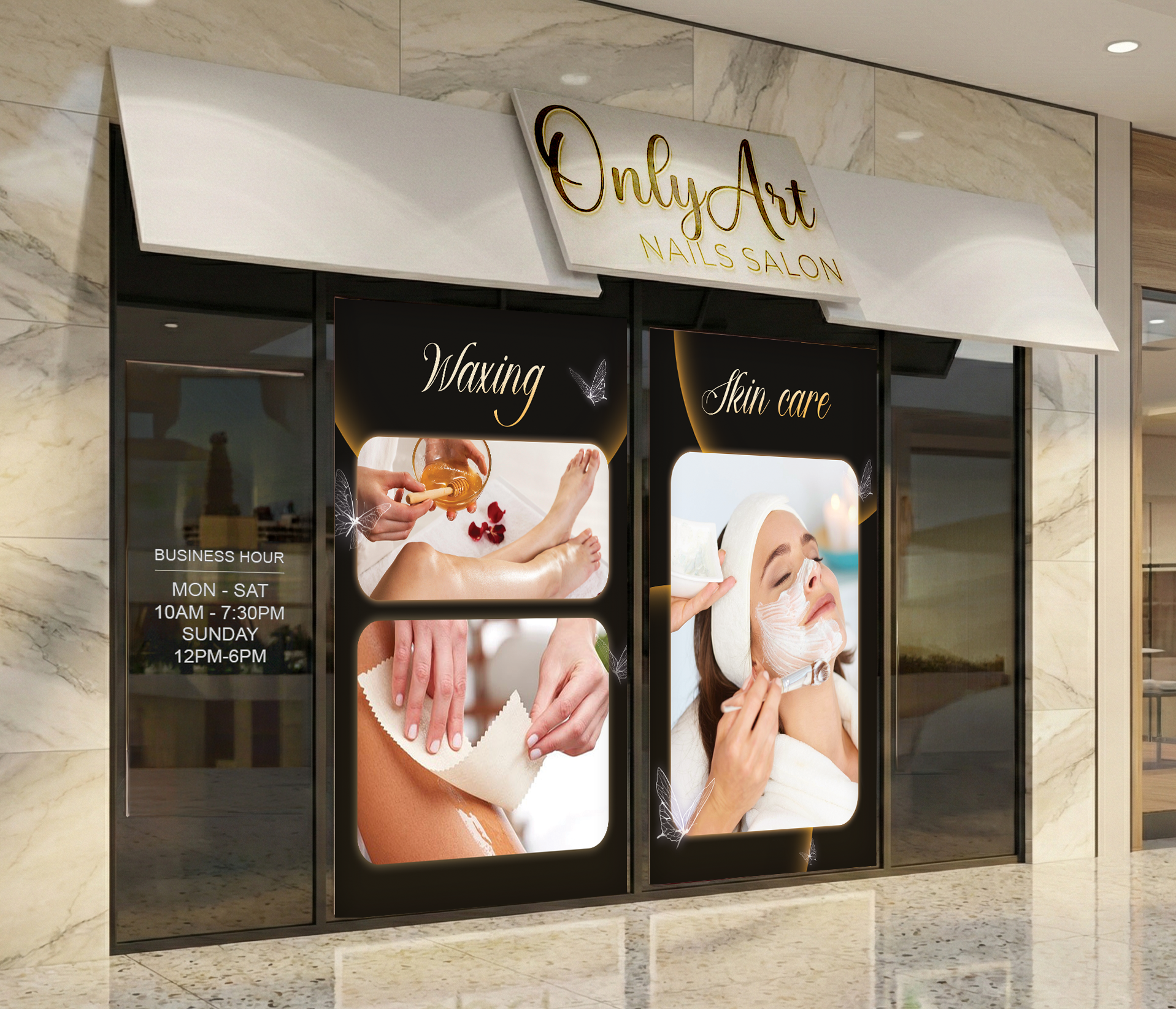 008 - Golden Butterfly Salon