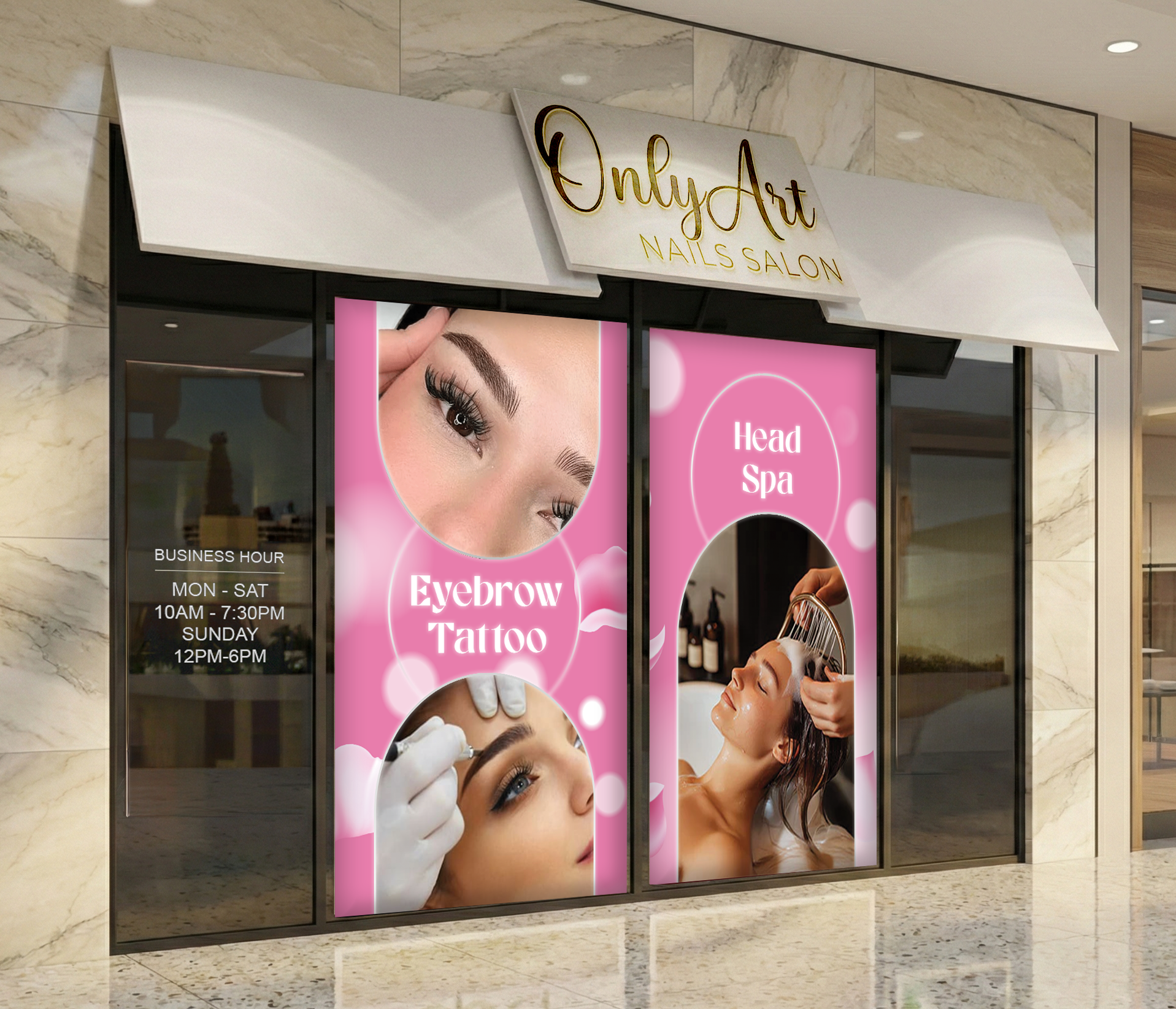 002 - Sweet Pinky Salon
